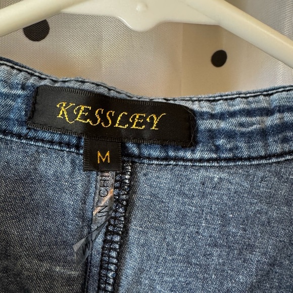 Colorful Floral Women's button down - Picture 2 of 3